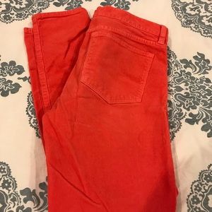 JCREW women’s skinny cords. Ankle length.